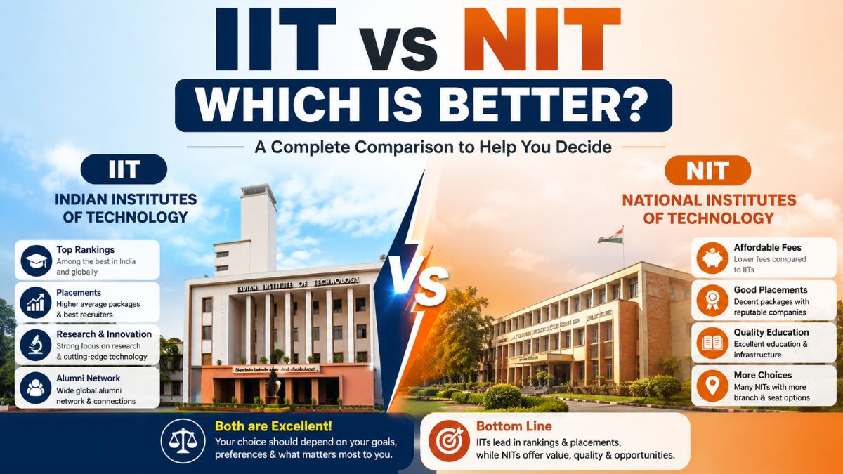 IIT Vs NIT: which is better?