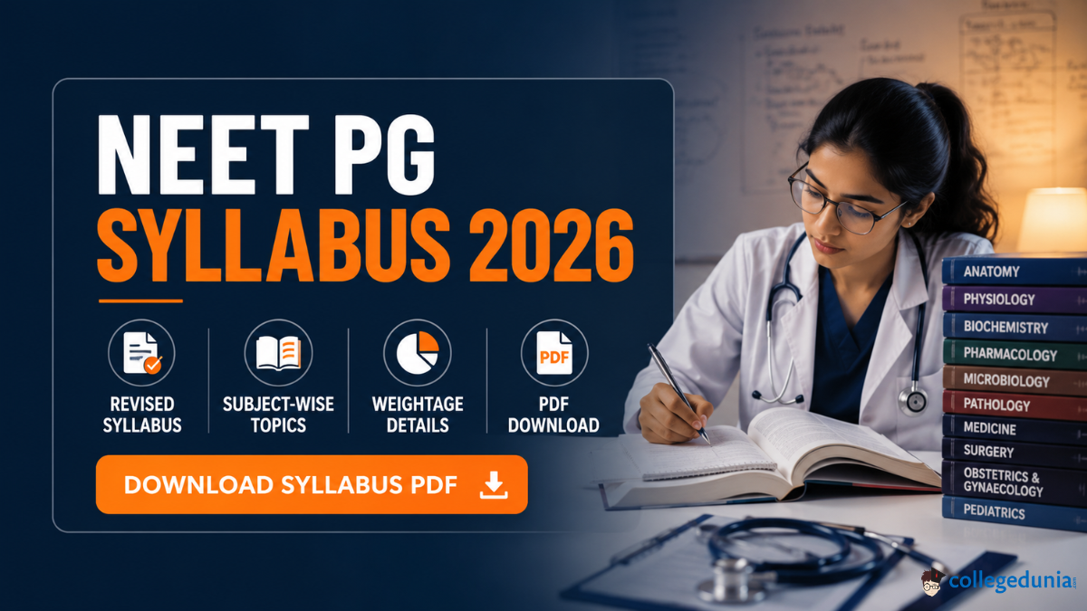 NEET PG Syllabus 2026: Revised, Subject-Wise Topics, Weightage and PDF Download     