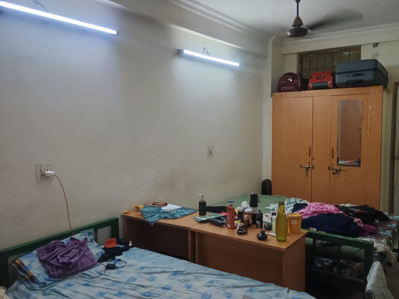 SRM Chennai hostel room
