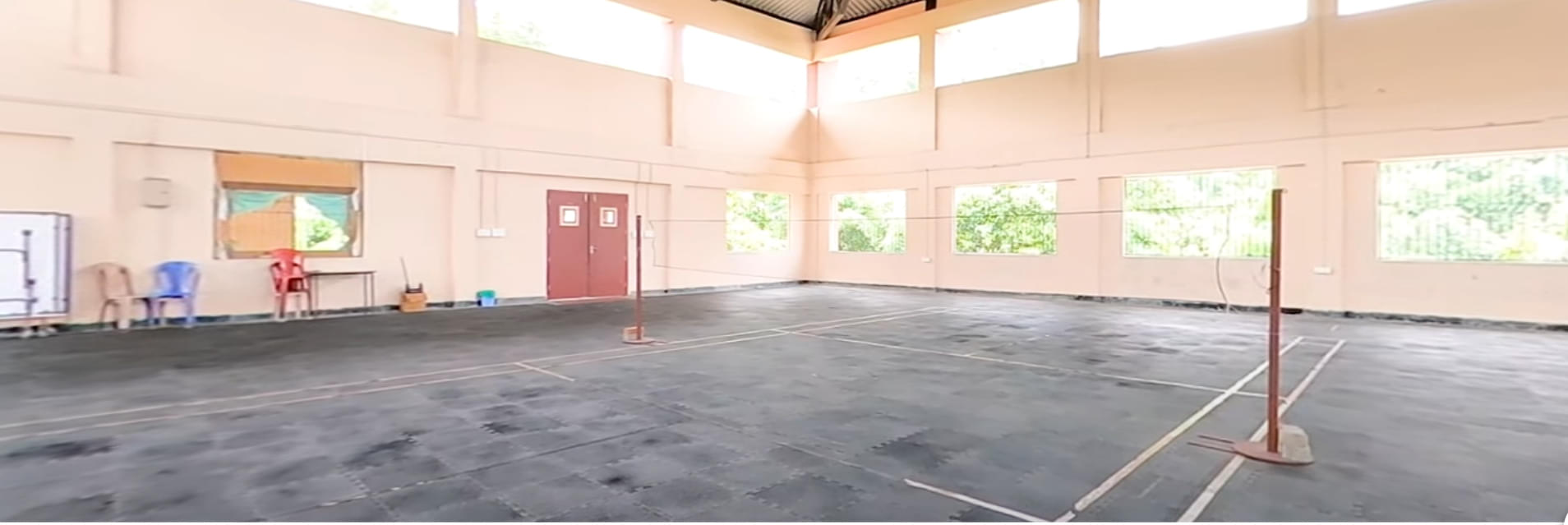 Assam down town University badminton court