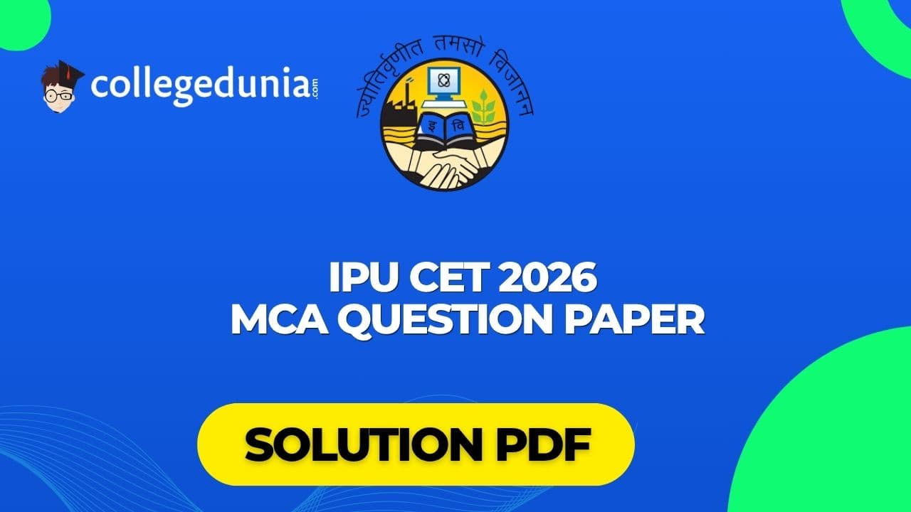 IPU CET 2026 MCA Question Paper with Solutions