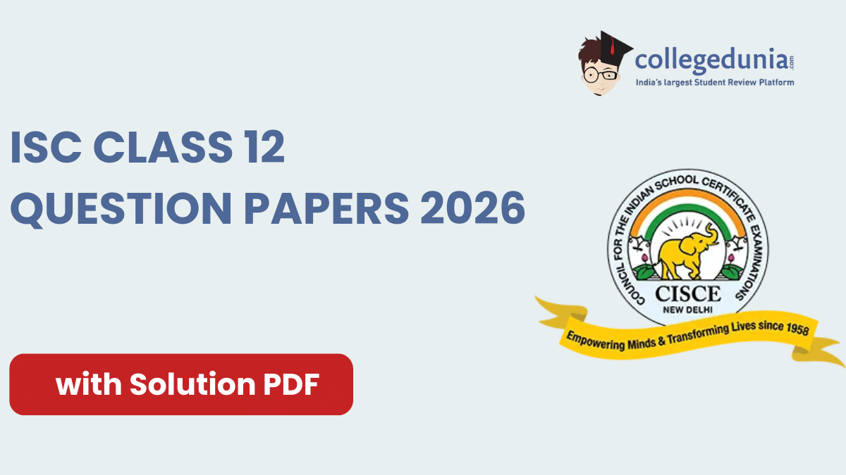 ISC Class 12 Question Paper 2026