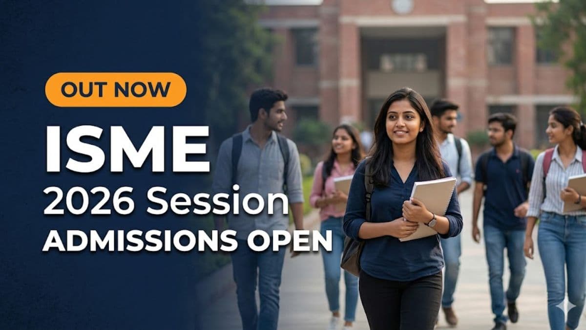 ISME Bangalore Admissions 2026