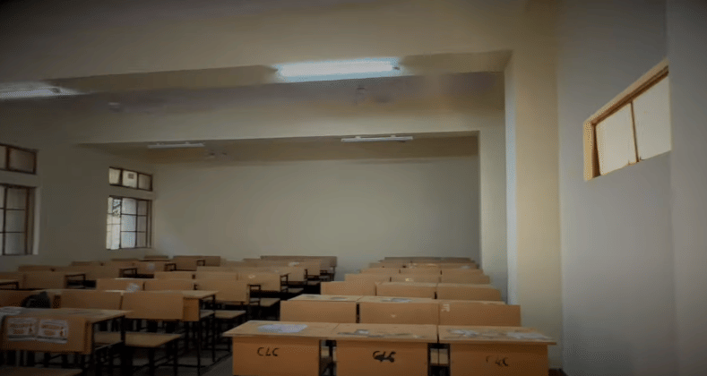 Classroom of Faculty of Law Delhi University