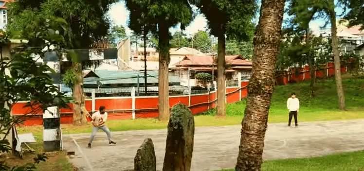 Cricket field of NLU Meg