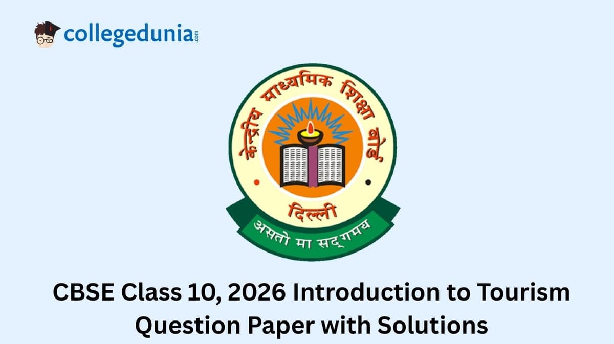CBSE Class 10 Introduction to Tourism 2026 Question Paper with Solution