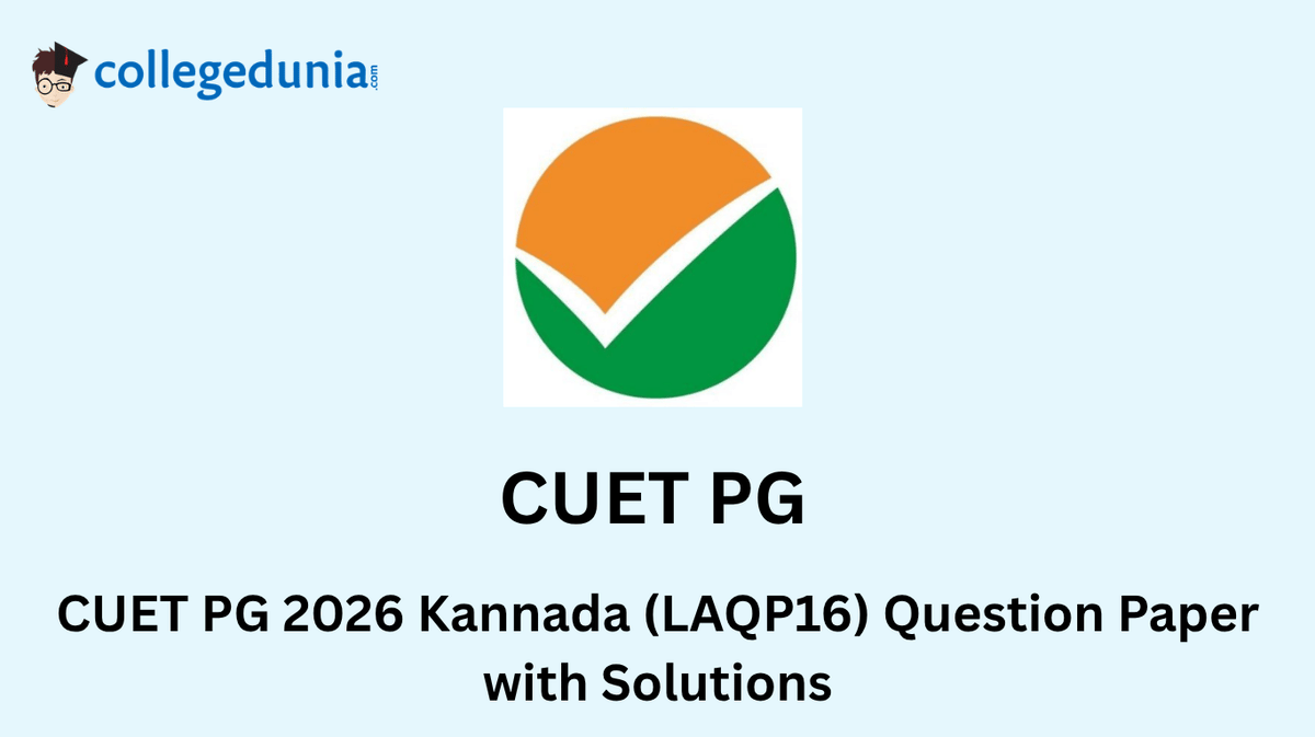 CUET PG 2026 Kannada Question Paper