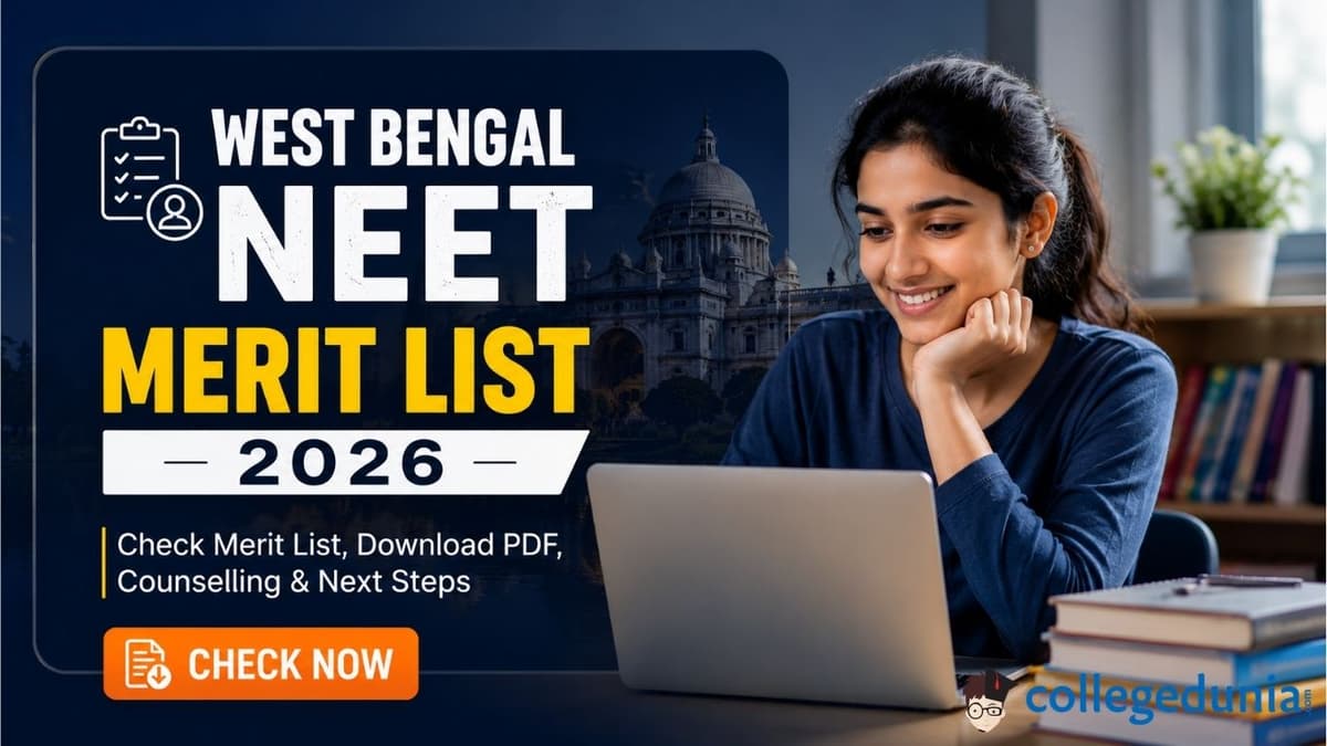 West Bengal NEET Merit List 2026