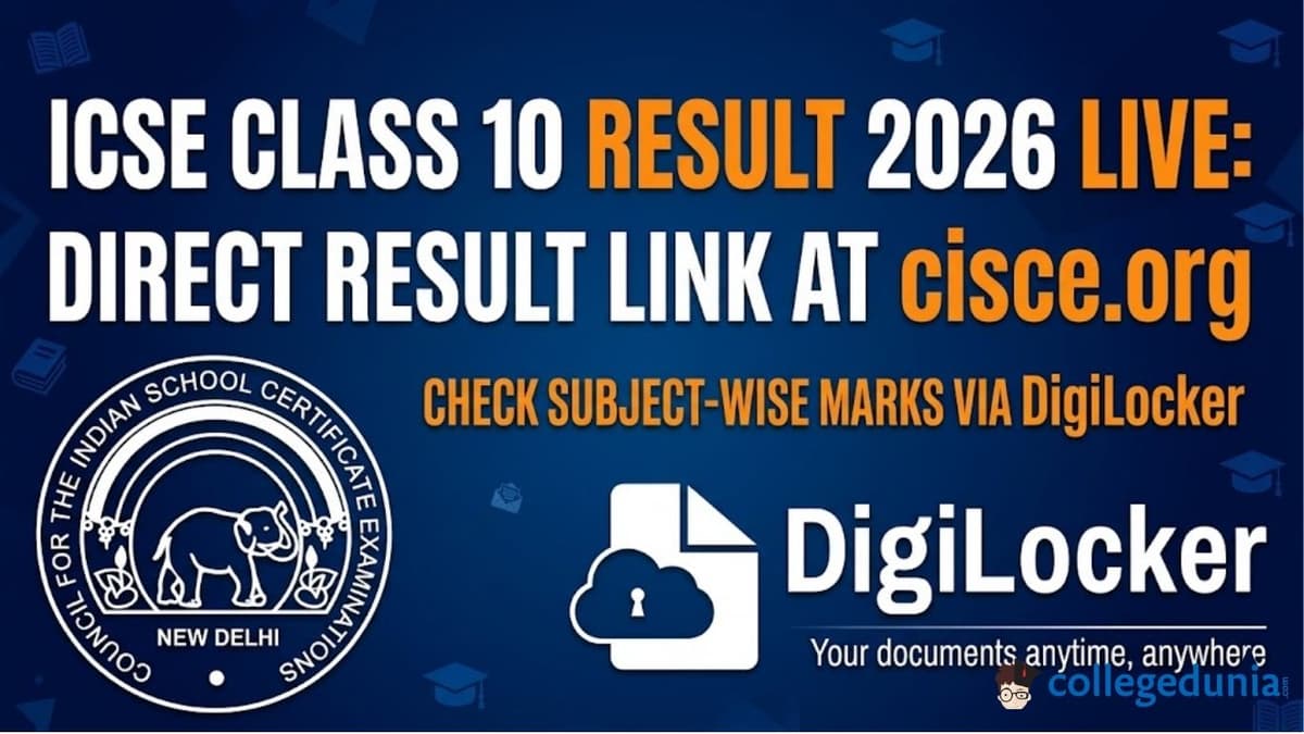 ICSE Class 10 Result 2026 Live