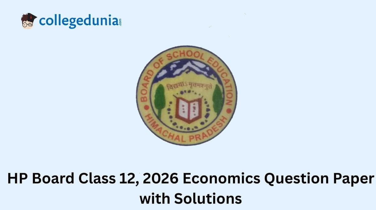 HP Board Class 12 Economics Question Paper with Solution
