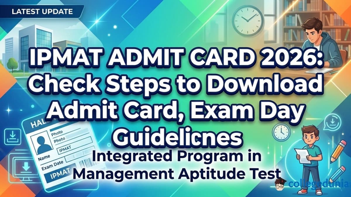 IPMAT Admit Card 2026