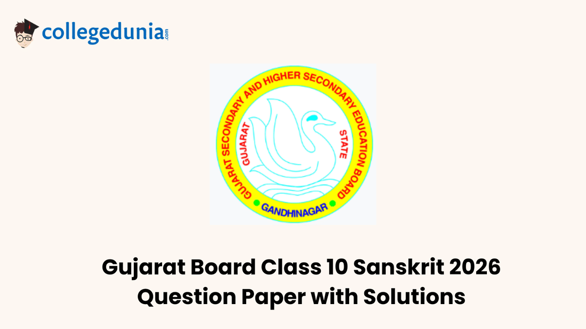 Gujarat Board Class 12, 2026 Social Science Question Paper with Solution