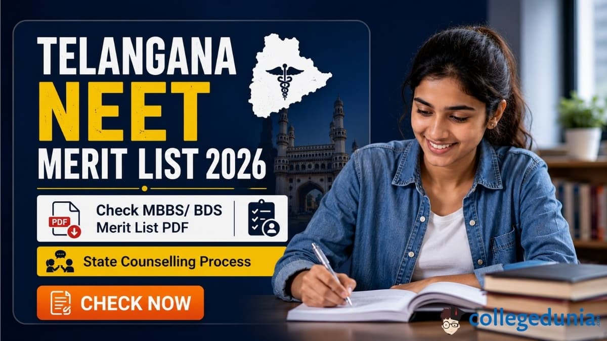 Telangana NEET Merit List 2026