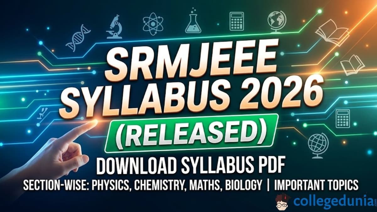 SRMJEE Syllabus