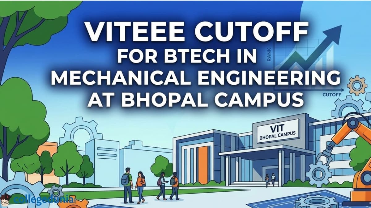 VITEEE Cutoff for BTech in Mechanical Engineering at Bhopal Campus