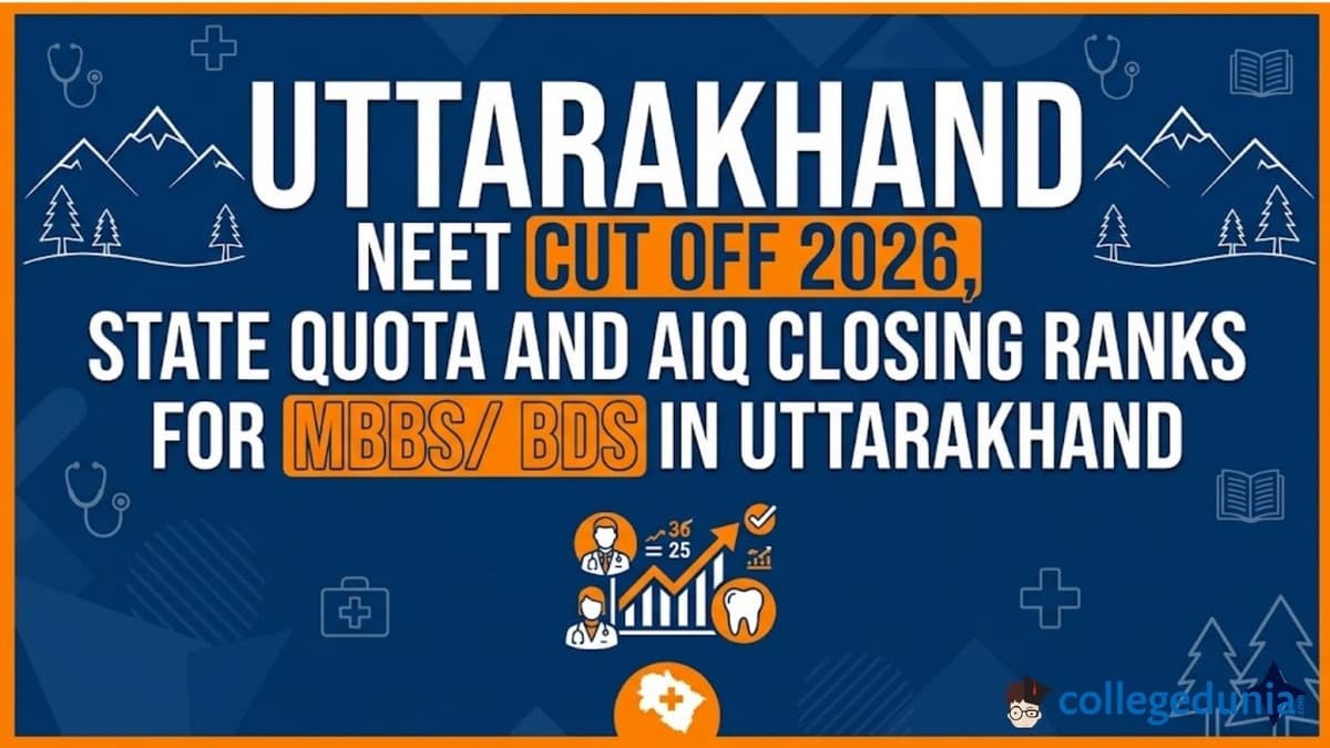 Uttarakhand NEET Cut off 2026
