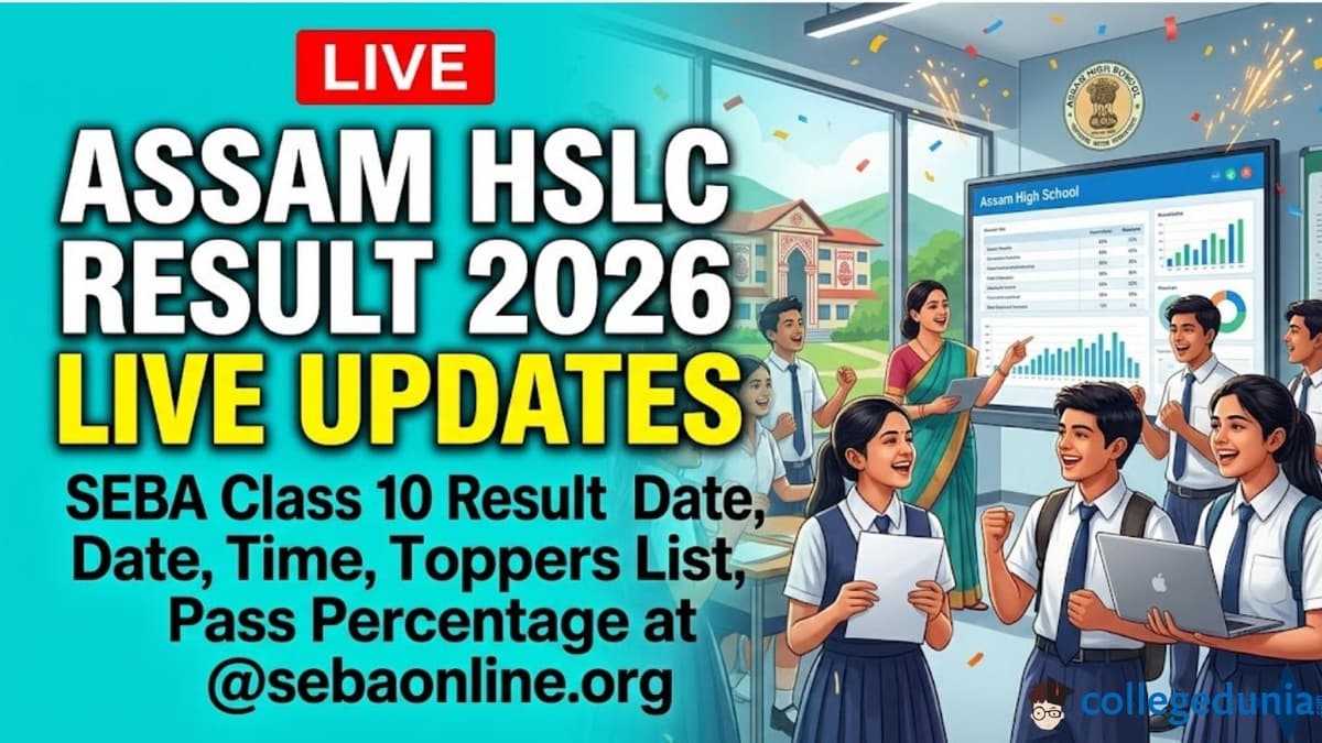 Assam HSLC Result 2026 Live
