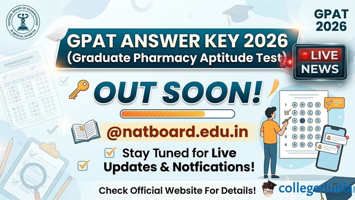 GPAT Answer Key 2026 Live Updates