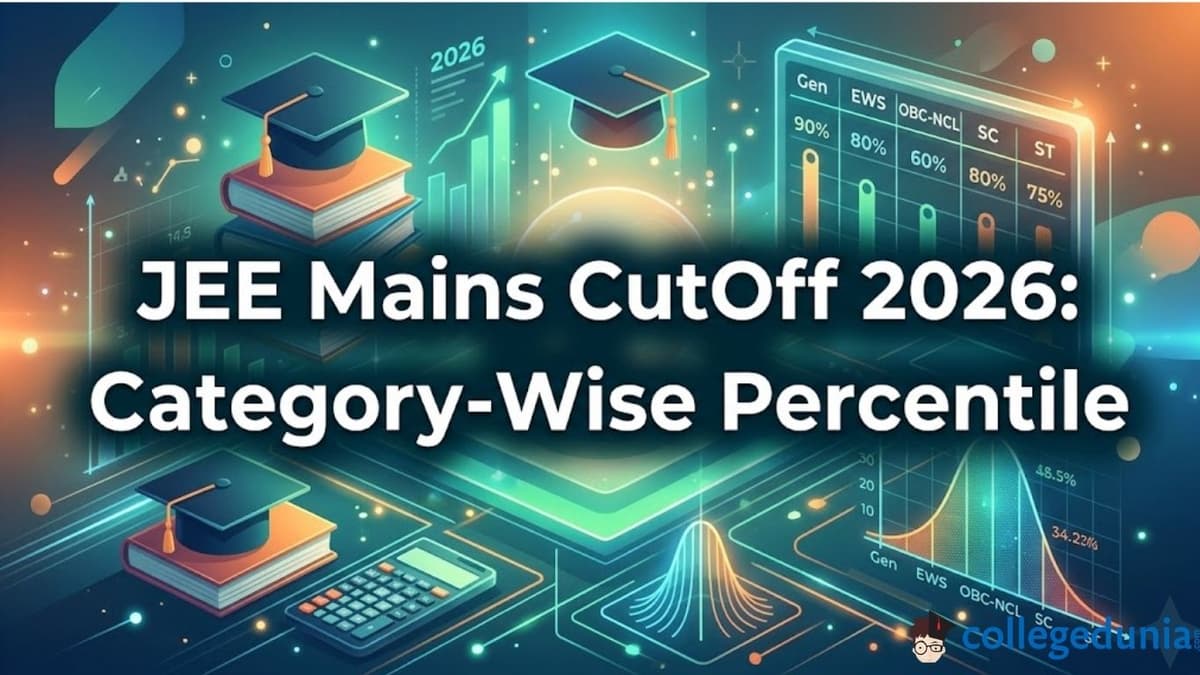 JEE Mains CutOff 2026: Category-Wise Percentile