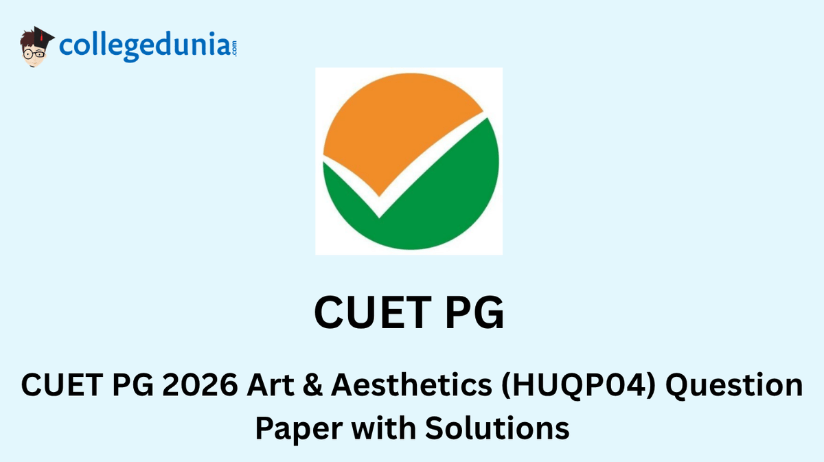 CUET PG 2026 Art and Aesthetics Question Paper