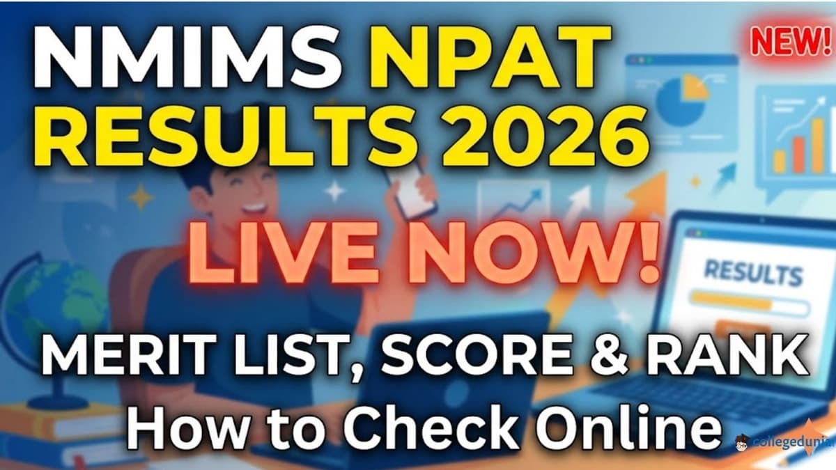 NMIMS NPAT Results 2026 Live