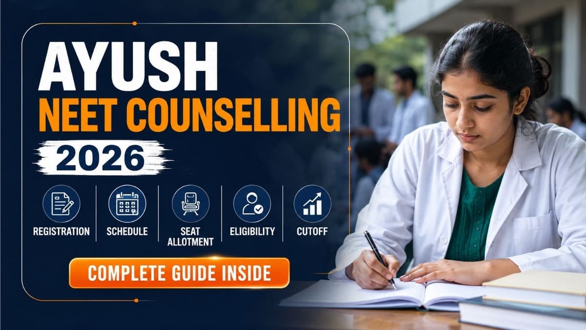 AYUSH NEET Counselling 2026