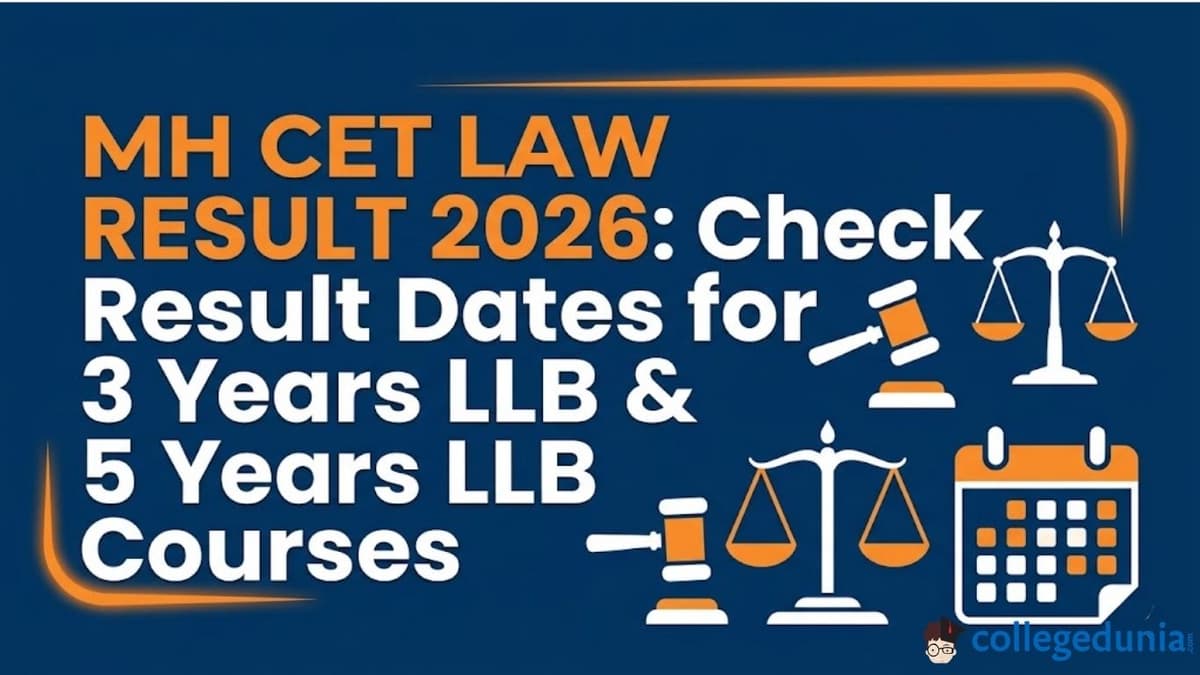 MH CET Law Result 2026: Check Result Dates for 3 Years LLB and 5 Years LLB Courses