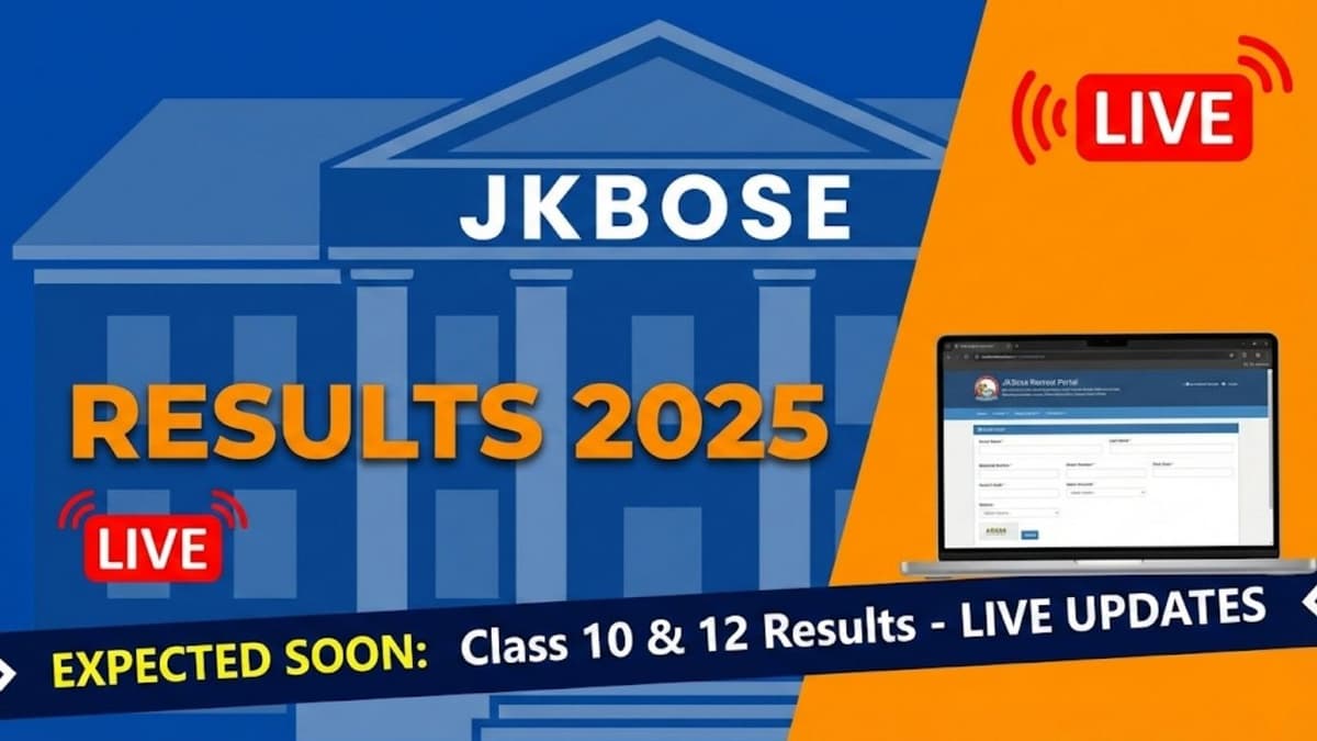 JKBOSE Results 2025 Expected Soon