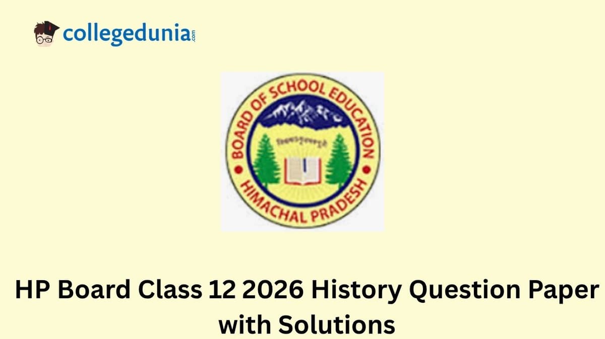 HP Board Class 12 2026 History Question Paper with Solution PDF
