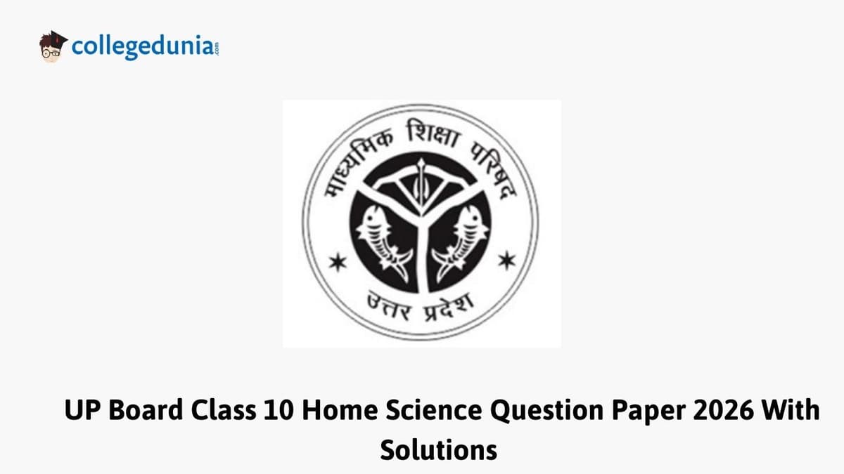 UP Board Class 10, 2026 Home Science Question Paper with Solution