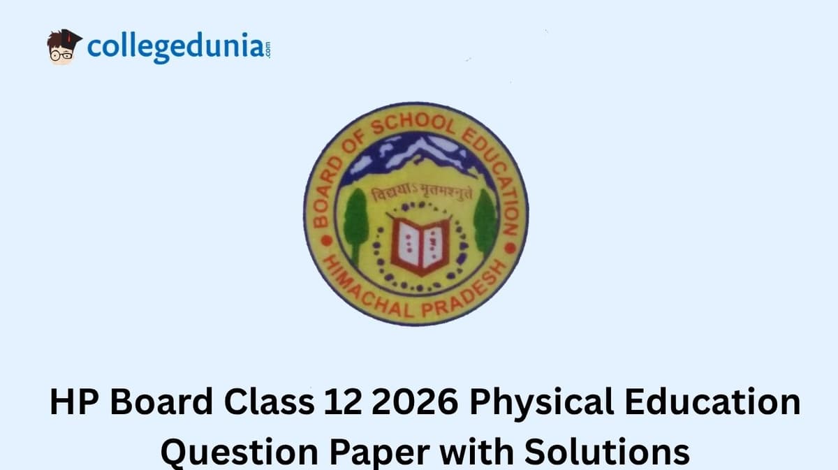 HP Board Class 12 2026 Physical Education Question Paper with Solution PDF