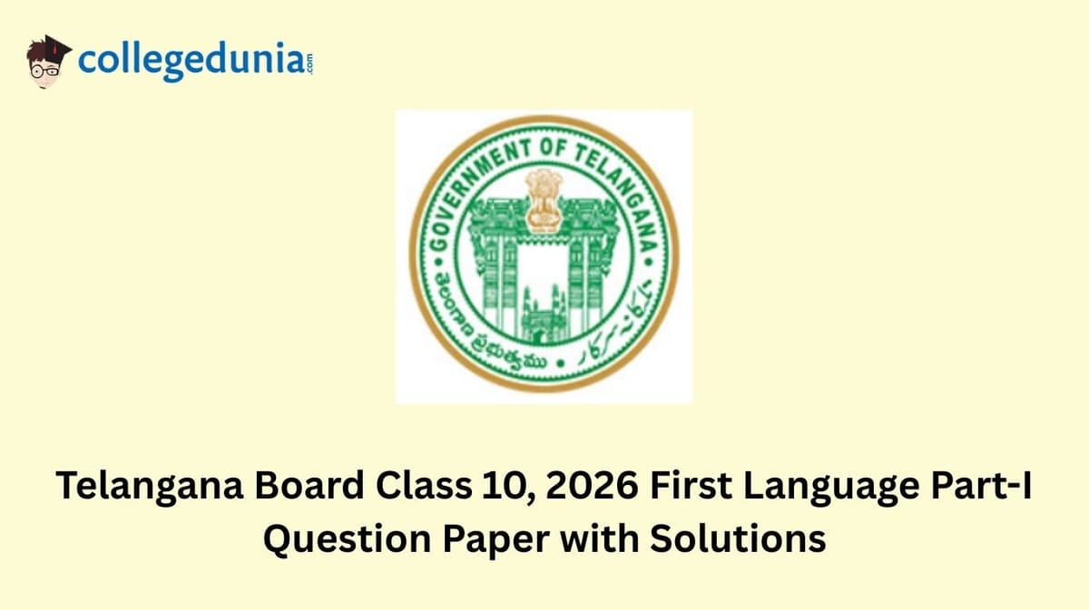 TS SSC 2026 First Language Part-I (Composite Course) Question Paper with Solution PDF