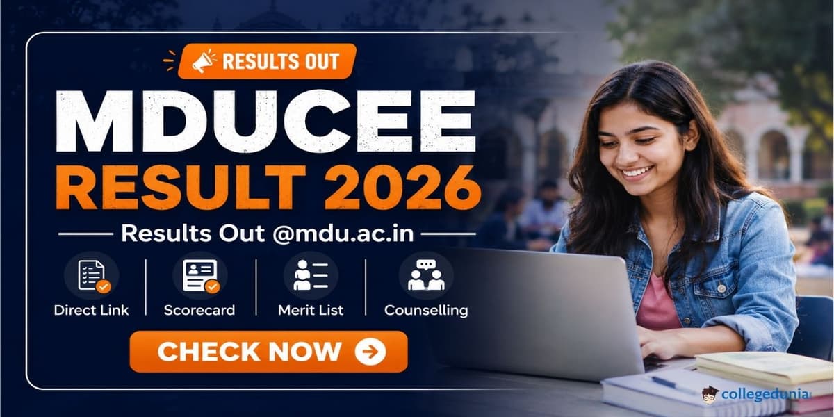 MDUCEE Result 2026 Out