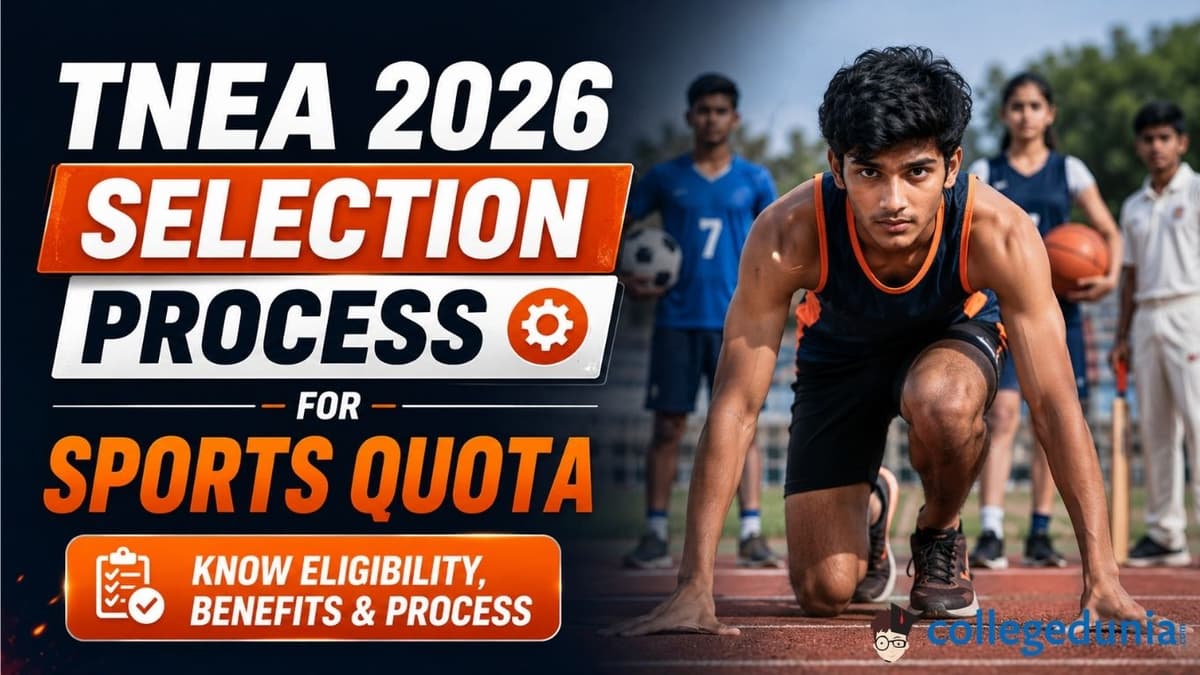 TNEA 2026 Selection Process for Sports Quota