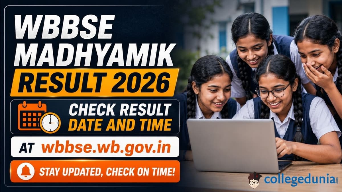 WBBSE Madhyamik Result 2026: Check Result Date and Time at wbbse.wb.gov.in 
