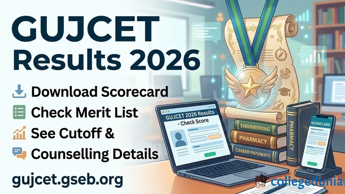 GUJCET Results 2026