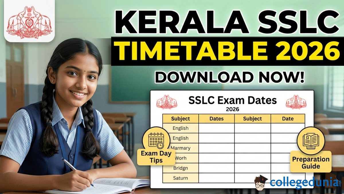 Kerala SSLC Timetable 2026