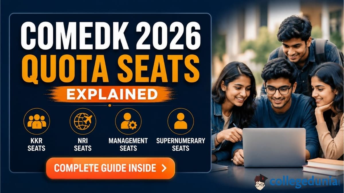 COMEDK 2026 Quota Seats Explained