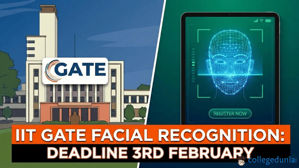IIT Start Facial Recognition Registration in GATE: Register by 3rd February