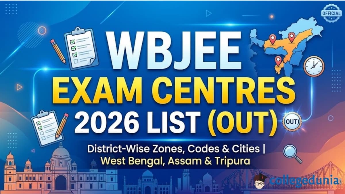 WBJEE Exam Centres 2026 List