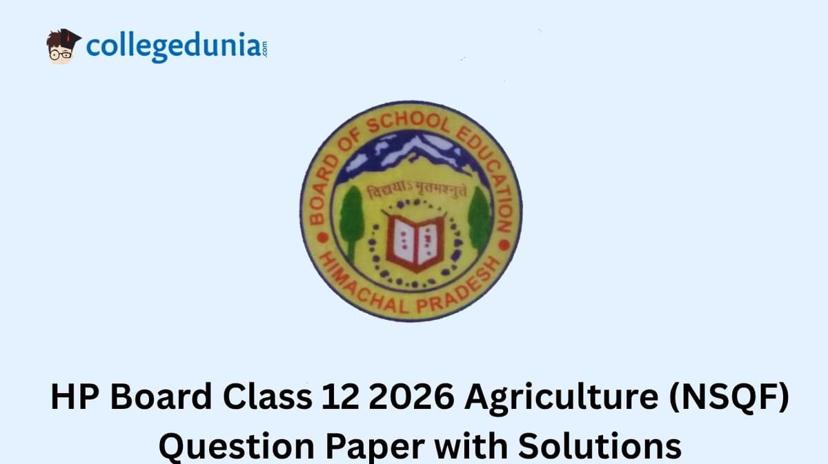 HP Board Class 12 2026 Agriculture (NSQF) Question Paper with Solution PDF
