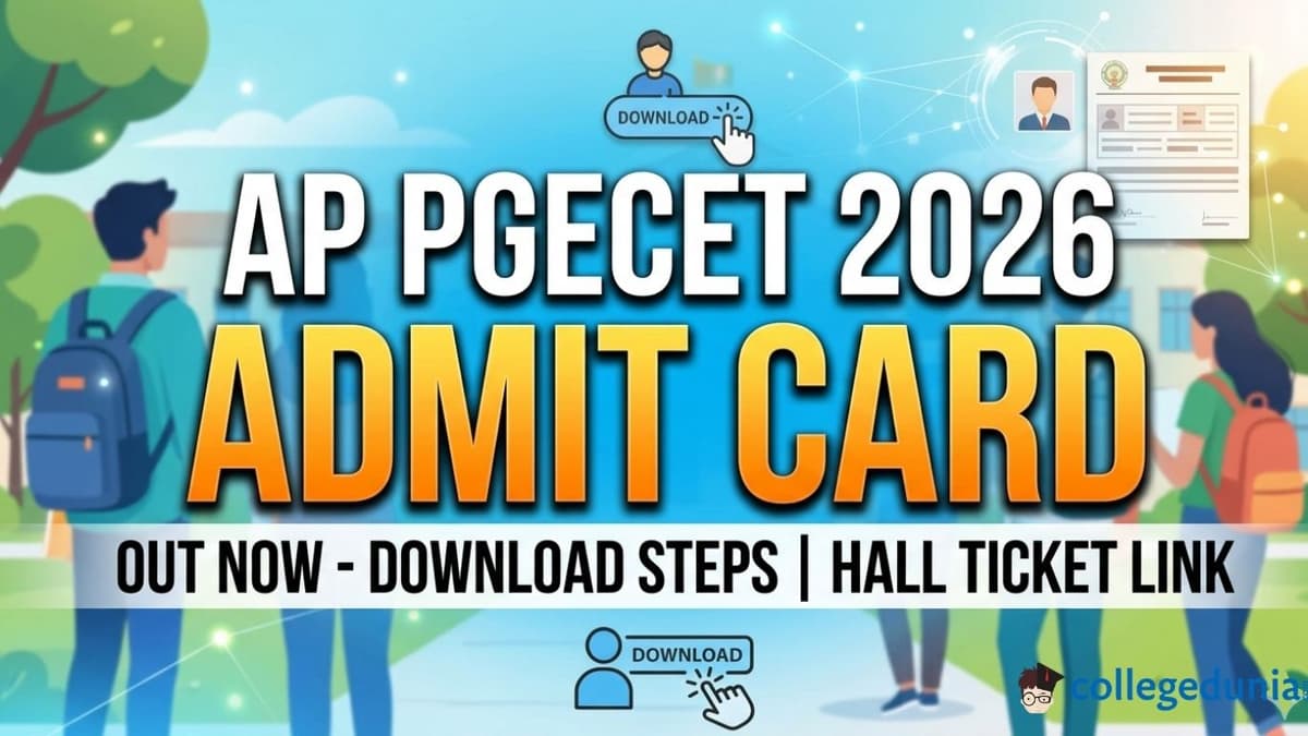AP PGECET Admit Card 2026