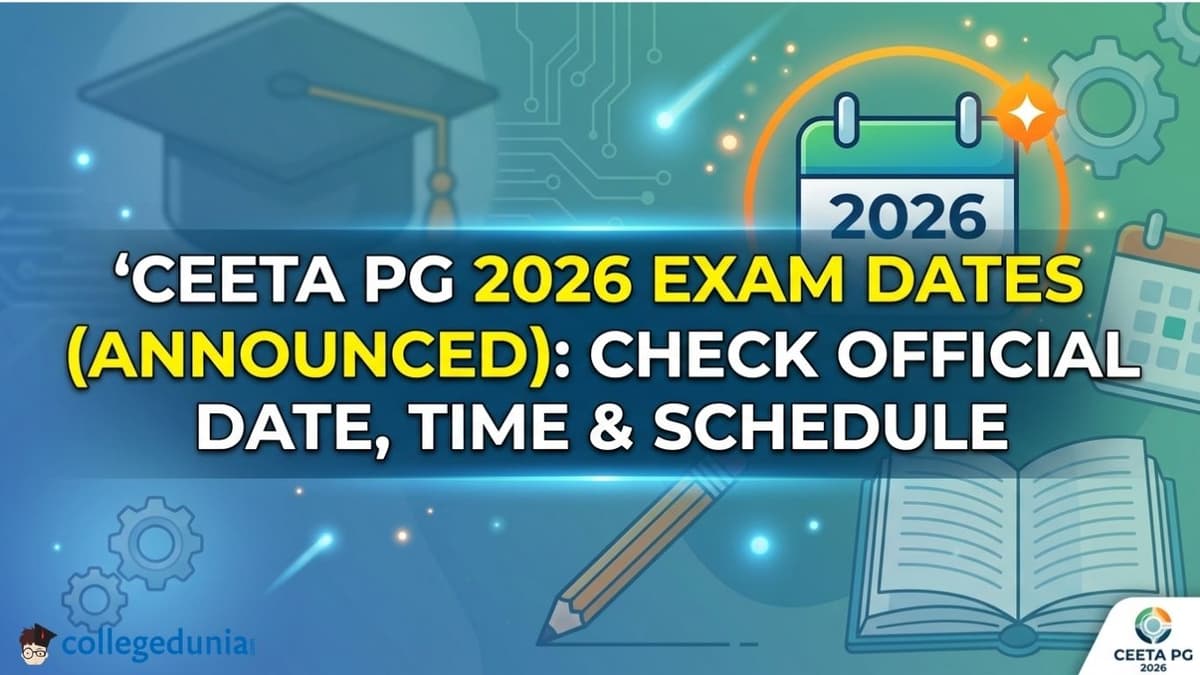 CEETA PG 2026 Exam Dates