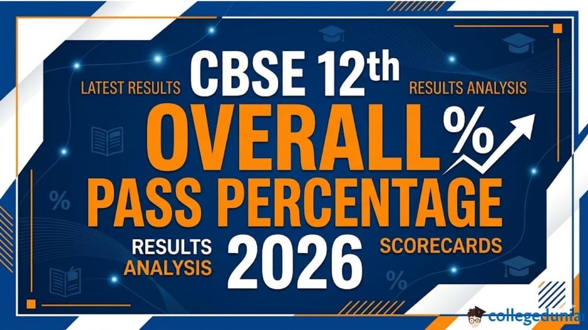 CBSE 12th Overall Pass Percentage 2026