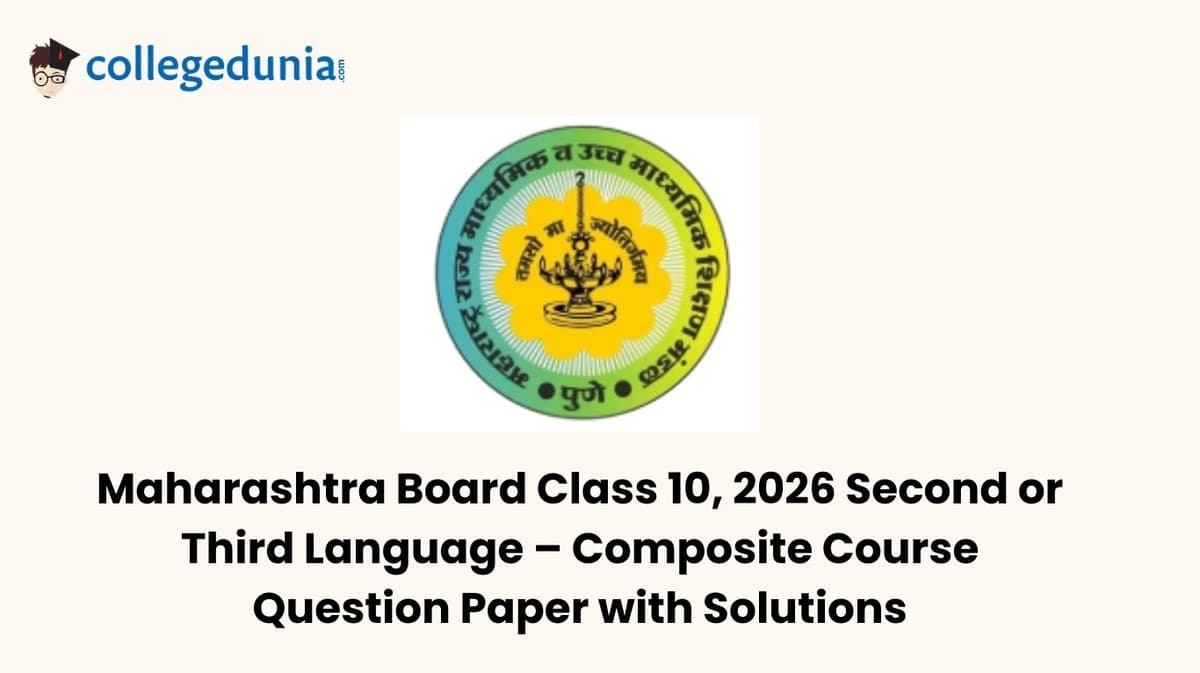 Maharashtra Board Class 10, 2026 Second or Third Language – Composite Course Question Paper with Solution