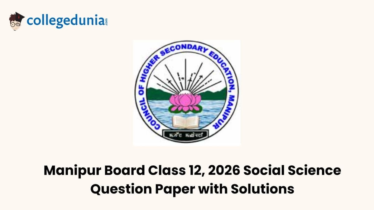 Manipur Board Class 10 2026 Social Science Question Paper with Solution PDF