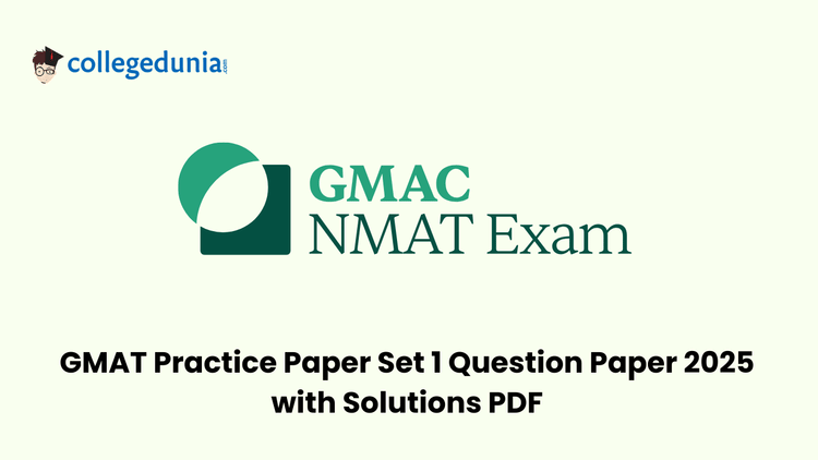 GMAT 2025 Practice Paper Set 1