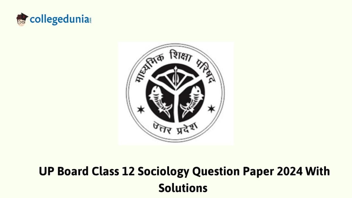 UP Board Class 12 Sociology Questions with Solutions