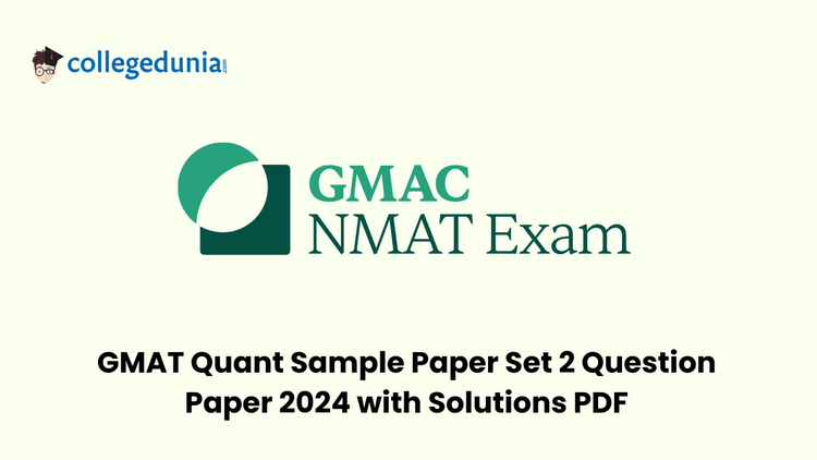 GMAT 2024 Quant Sample Paper 2