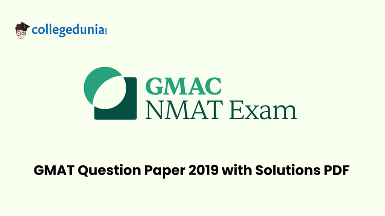 GMAT 2019 Question Paper